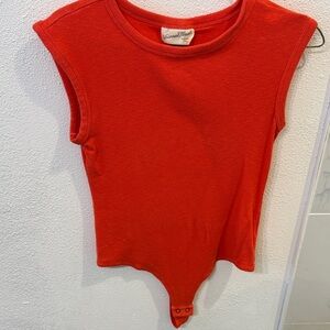 Universal Thread Orange Knit Top